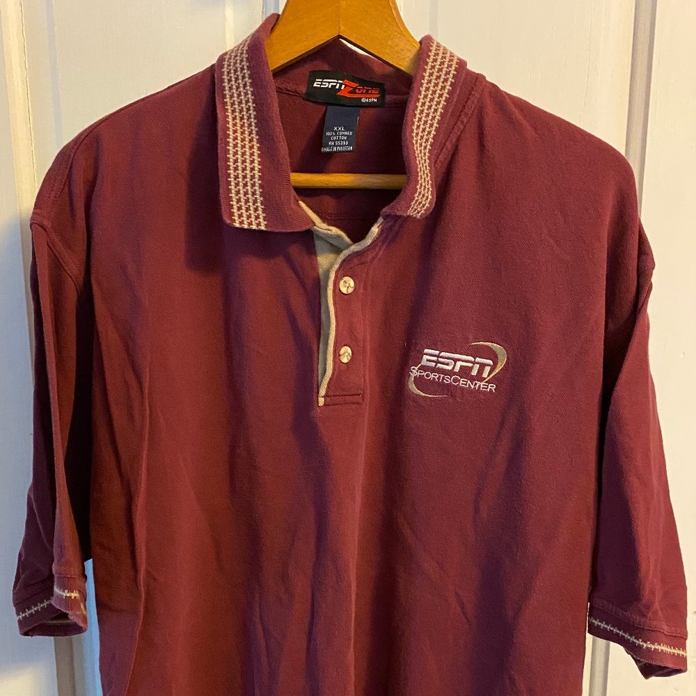 Mens Collared Shirt XXL ESPN
